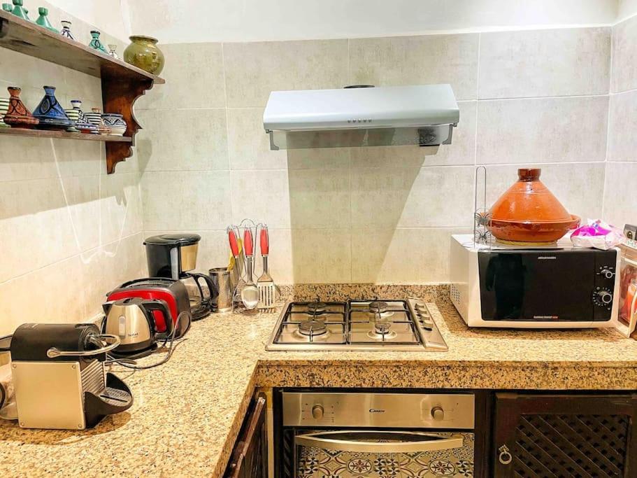 Petit Riad Authentique Tout Proche De Dar El Bacha Apartman Marrákes Kültér fotó